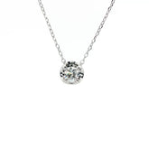 Lab Grown Diamond Pendant and Earring Set